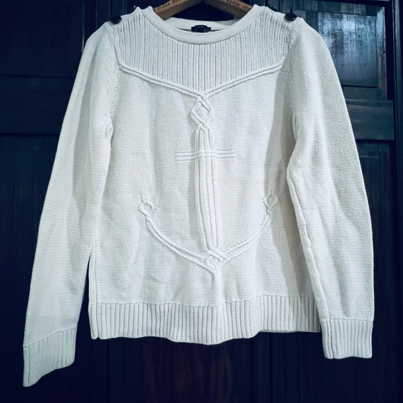 Talbots Sweaters - Talbots anchor design‎ sweater button details, size medium